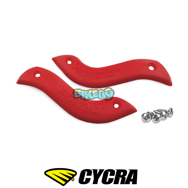 싸이크라 프로 벤드 플라스틱 어브레젼 가드 (레드) - 오토바이 튜닝 부품 1CYC-1057-33