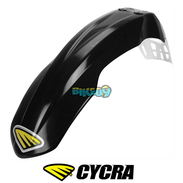 싸이크라 혼다 CRF250R/CRF450R Cycralite 프론트 펜더 (블랙) - 오토바이 튜닝 부품 1CYC-1402-12