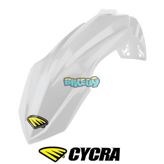 싸이크라 야마하 YZ1125/YZ250 05-14 Cycralite 프론트 펜더 (화이트) - 오토바이 튜닝 부품 1CYC-1431-42