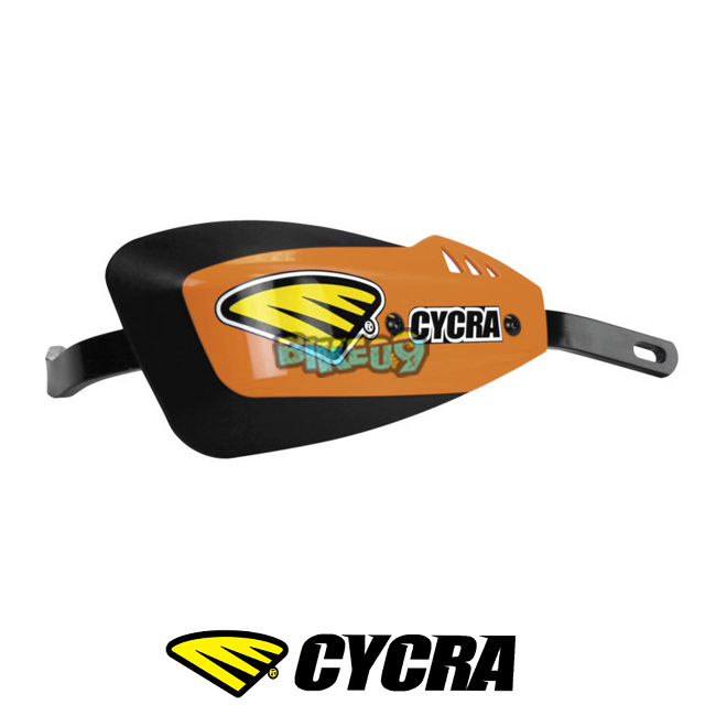 싸이크라 시리즈 원 엔듀로 DX 핸드쉴드 포함된 프로 벤드 바 팩 (오렌지) - 오토바이 튜닝 부품 1CYC-7800-22