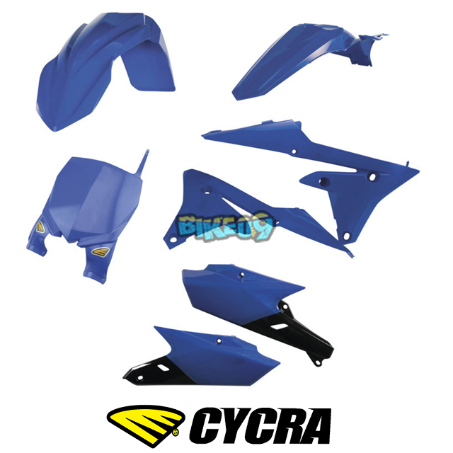 싸이크라 야마하 YZ250F/YZ450F 5-피스 레플리카 키트 (블루) - 오토바이 튜닝 부품 1CYC-9412-62