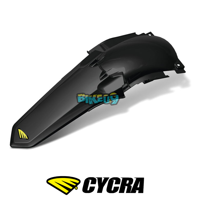 싸이크라 야마하 YZ125/YZ250/YZ250X 파워플로우 리어 펜더 (블랙) - 오토바이 튜닝 부품 1CYC-1514-12