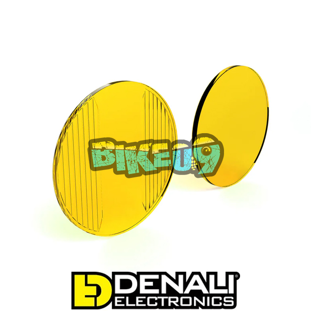 DENALI 데날리 TriOptic™ DR1 LED 라이트 렌즈 키트 - 옐로우 - LED 안개등 오토바이 튜닝 부품 DNL.DR1.10200