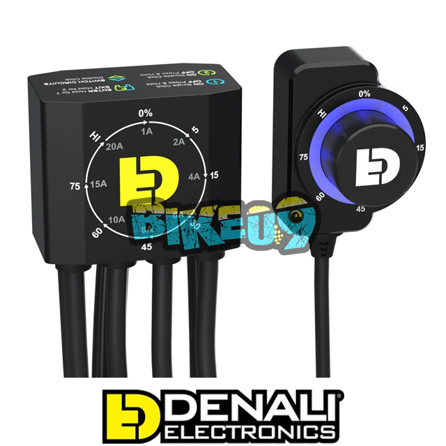 DENALI 데날리 DialDim™ 라이팅 컨트롤러 - 유니버셜 Fit - LED 안개등 오토바이 튜닝 부품 DNL.WHS.20500