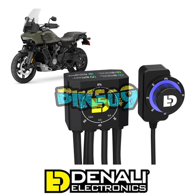 DENALI 디날리 DialDim™ 라이팅 컨트롤러 할리 데이비슨 팬 아메리카 1250 - LED 안개등 오토바이 튜닝 부품 DNL.WHS.22600