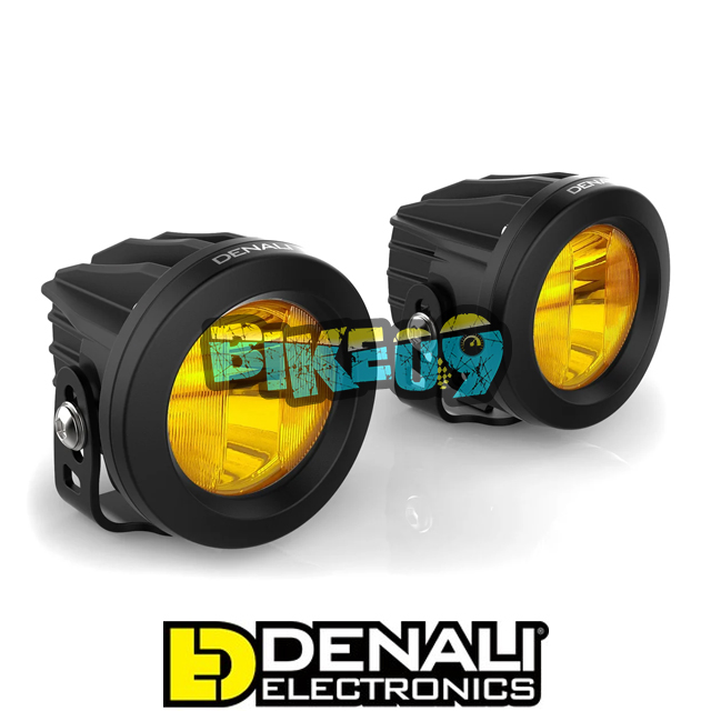 DENALI 데날리 DataDim™ 기술이 적용된 DR1 LED 조명 포드 (앰버 페어) - LED 안개등 오토바이 튜닝 부품 DNL.DR1.050.A