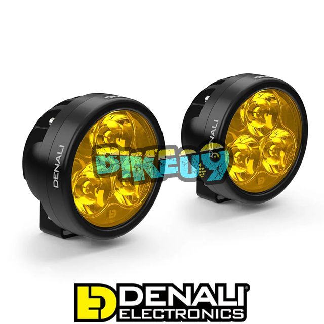 DENALI 디날리 DataDim™ 기술이 적용된 D3 LED 운전등 포드 (앰버 페어) - LED 안개등 오토바이 튜닝 부품 DNL.D3.050.A