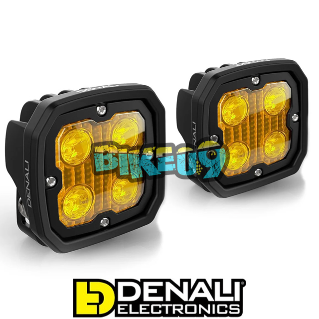 DENALI 디날리 DataDim™ 기술이 적용된 D4 LED 조명 포드 (앰버 페어) - LED 안개등 오토바이 튜닝 부품 DNL.D4.050.A