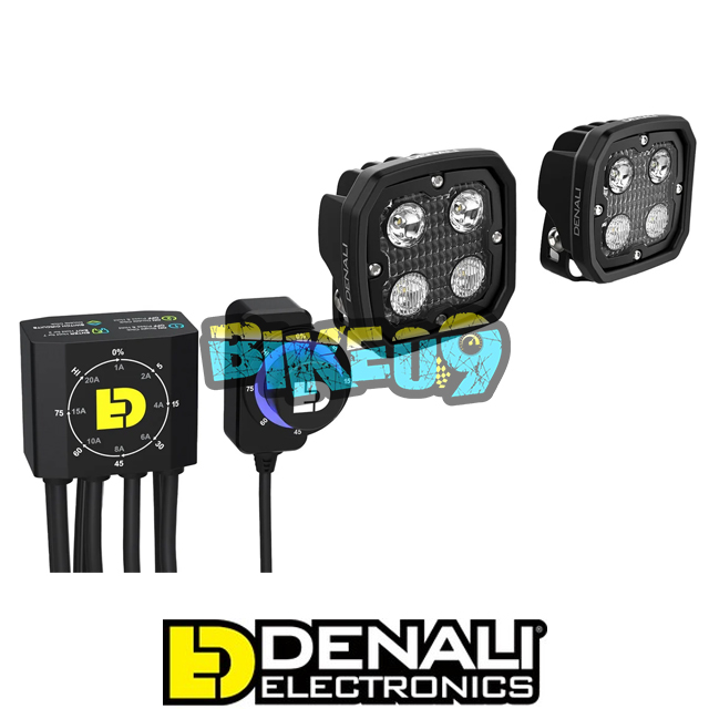 DENALI 데날리 DENALI D4 DialDim 조명 키트 - LED 안개등 오토바이 튜닝 부품 DNL.00.KIT.002