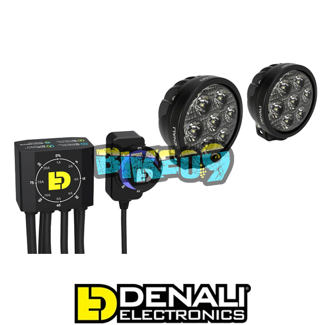 DENALI 데날리 D7 DialDim 조명 키트 - LED 안개등 오토바이 튜닝 부품 DNL.00.KIT.001