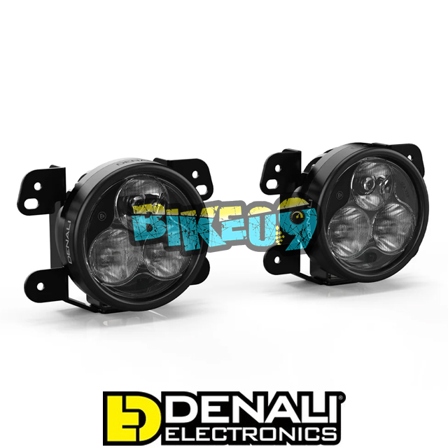 DENALI 디날리 D3 고성능 안개등 업그레이드 키트 - Jeep Wrangler JK, JL 및 Gladiator JT (SAE / ECE 하이브리드 운전) - LED 안개등 오토바이 튜닝 부품 LAH.50.10700