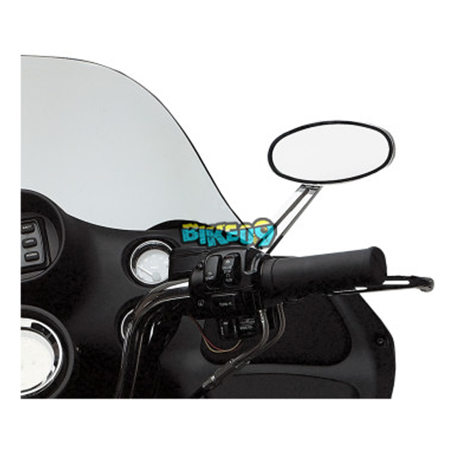 드래그스페셜 듀얼 인텐시티 LED 포함된 스텔스 미러 크롬 좌측 - 할리 투어링 로드글라이드 스트리트글라이드 오토바이 튜닝 부품 DS302231