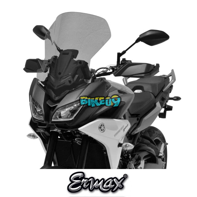 ERMAX 투어링 스크린 | 블랙 | 야마하 FZ6 페이저 04-07 - 윈드 쉴드 스크린 오토바이 튜닝 부품 E010256075
