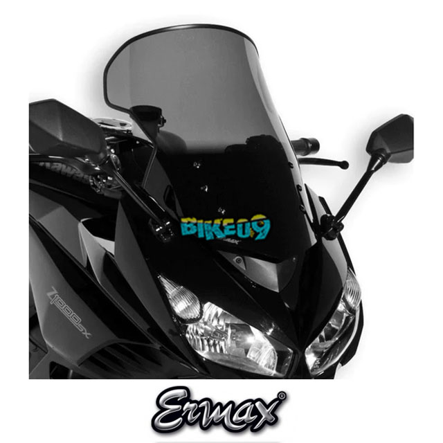ERMAX 투어링 스크린 | 클리어 | 가와사키 Z 1000 SX 11-16 - 윈드 쉴드 스크린 오토바이 튜닝 부품 E010301079