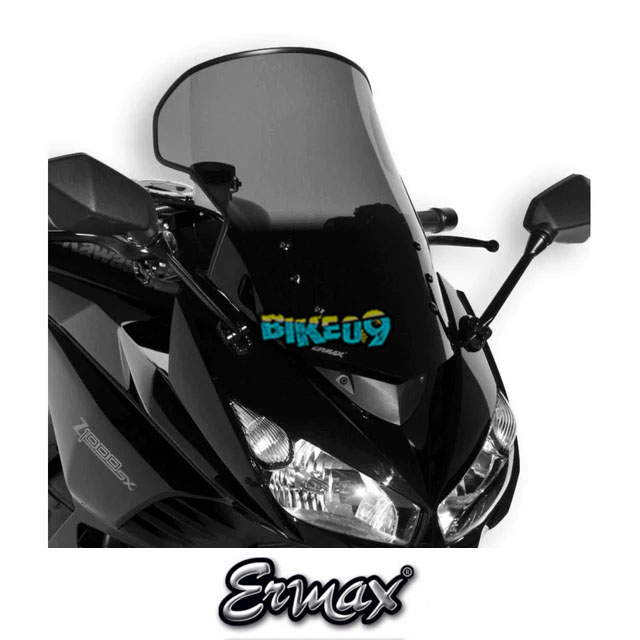 ERMAX 투어링 스크린 | 라이트 스모크 | 가와사키 Z 1000 SX 11-16 - 윈드 쉴드 스크린 오토바이 튜닝 부품 E010354079