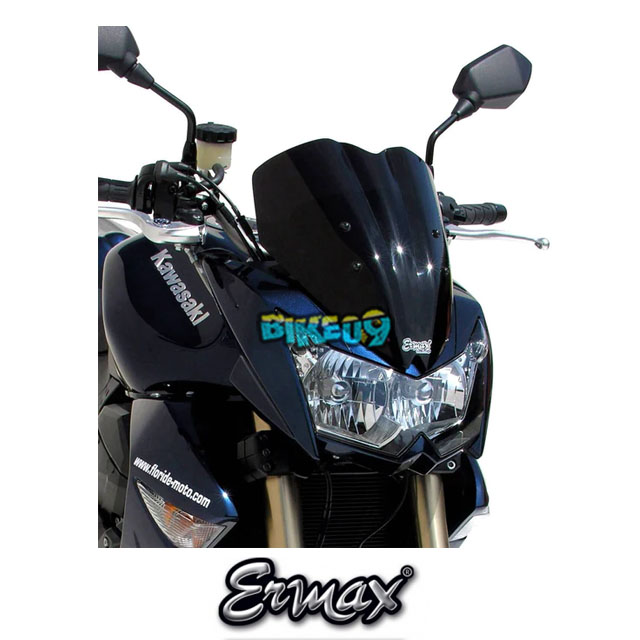 ERMAX 투어링 스크린 | 블랙 | 가와사키 Z 1000 11-16 - 윈드 쉴드 스크린 오토바이 튜닝 부품 E010356066