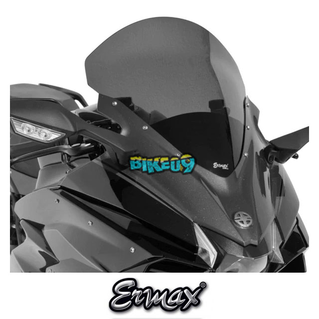 ERMAX 투어링 스크린 | 가와사키 닌자 H2 SX 18-21 - 윈드 쉴드 스크린 오토바이 튜닝 부품 E0103S76