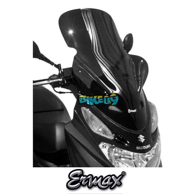 ERMAX 투어링 스크린 | 클리어 | 스즈키 버그만 125/200 02-06 - 윈드 쉴드 스크린 오토바이 튜닝 부품 E010401062