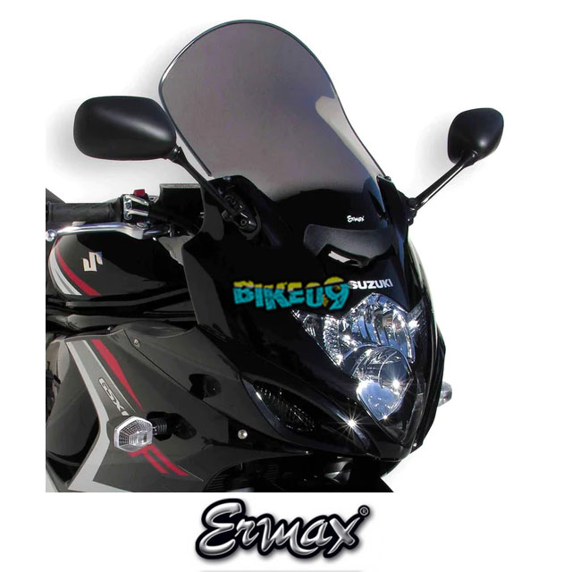 ERMAX 투어링 스크린 | 다크 스모크 | 스즈키 GSX 1250 FA 10-16 - 윈드 쉴드 스크린 오토바이 튜닝 부품 E010403103