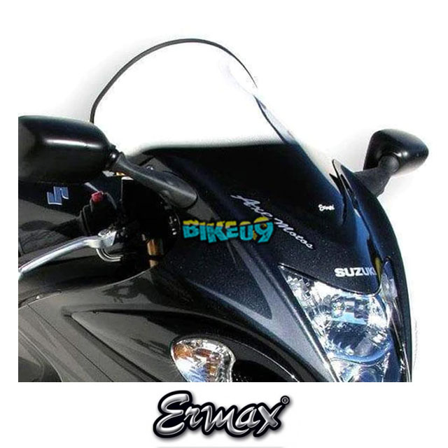ERMAX 투어링 스크린 | 블랙 | 스즈키 하야부사 GSX1300R 08-19 - 윈드 쉴드 스크린 오토바이 튜닝 부품 E010456088