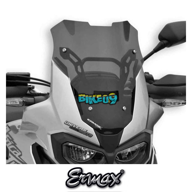 ERMAX 스포츠 스크린 | 클리어 | 혼다 CRF 1000 L 아프리카 트윈 - 윈드 쉴드 스크린 오토바이 튜닝 부품 E030101099