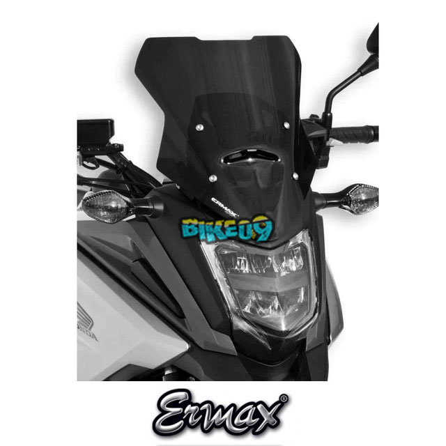 ERMAX 스포츠 스크린 | 클리어 | 혼다 NC 750 X 16-20 - 윈드 쉴드 스크린 오토바이 튜닝 부품 E030101119