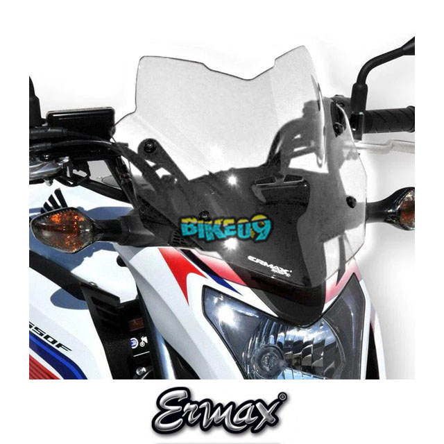 ERMAX 스포츠 스크린 | 클리어 | 혼다 CB 650 F 14-16 - 윈드 쉴드 스크린 오토바이 튜닝 부품 E030101150