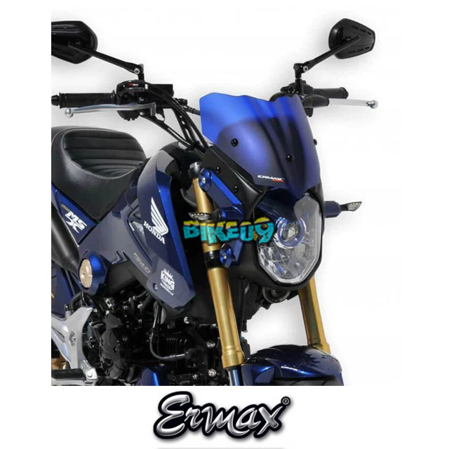 ERMAX 스포츠 스크린 | 블루 | 혼다 MSX 125 13-16 - 윈드 쉴드 스크린 오토바이 튜닝 부품 E030181138