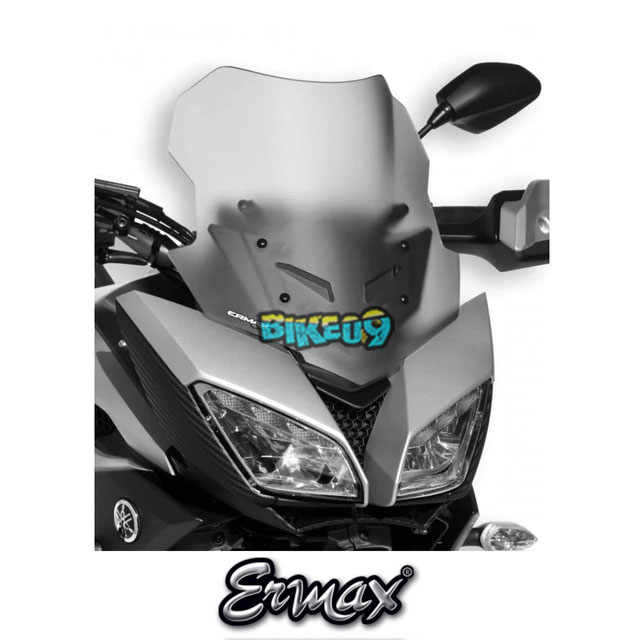 ERMAX 스포츠 스크린 | 블랙 | 야마하 트레이서 900 15-17 - 윈드 쉴드 스크린 오토바이 튜닝 부품 E030256125
