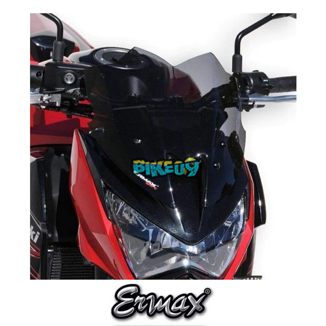 ERMAX 스포츠 스크린 | 다크 스모크 | 가와사키 Z 800 - 윈드 쉴드 스크린 오토바이 튜닝 부품 E030303084