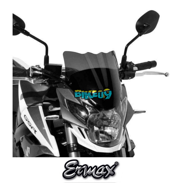 ERMAX 스포츠 스크린 | 클리어 | 스즈키 GSR750/GSX-S750 - 윈드 쉴드 스크린 오토바이 튜닝 부품 E030401104