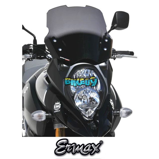 ERMAX 스포츠 스크린 | 라이트 스모크 | 스즈키 DL 1000 브이스트롬 14- - 윈드 쉴드 스크린 오토바이 튜닝 부품 E030454091