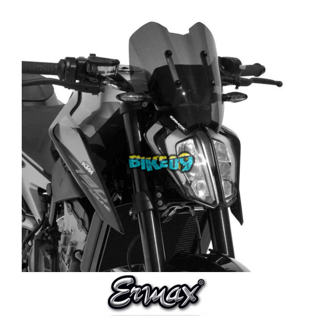 ERMAX 스포츠 스크린 | KTM 890 듀크 20- - 윈드 쉴드 스크린 오토바이 튜닝 부품 E0354K12