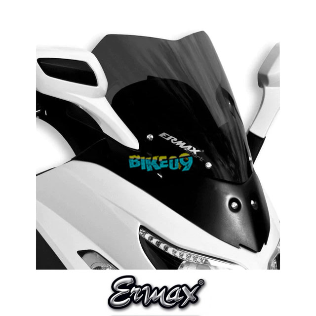 ERMAX 스포츠 스크린 | 클리어 | Sym GTS 에보 125/300 09-12 - 윈드 쉴드 스크린 오토바이 튜닝 부품 E038801007