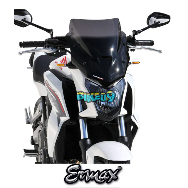 ERMAX 스포츠 스크린 | 클리어 | 혼다 CB 650 F 04-16 - 윈드 쉴드 스크린 오토바이 튜닝 부품 E060101150
