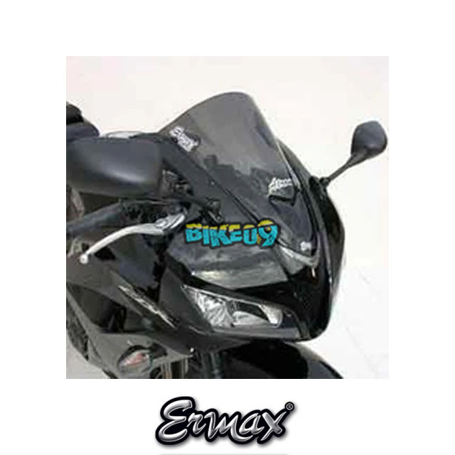 ERMAX 레이싱 스크린 | 블랙 | 혼다 CBR 600 RR 07-12 - 윈드 쉴드 스크린 오토바이 튜닝 부품 E070156097