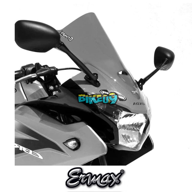 ERMAX 레이싱 스크린 | 블루 | 혼다 CBR 125 R 11-16 - 윈드 쉴드 스크린 오토바이 튜닝 부품 E070104122