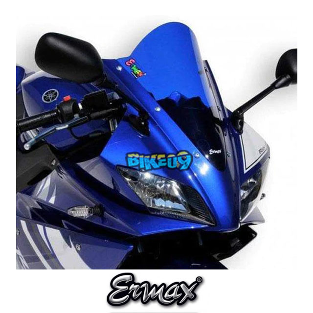 ERMAX 레이싱 스크린 | 블루 | 야마하 YZF-125 R 08-14 - 윈드 쉴드 스크린 오토바이 튜닝 부품 E070204093