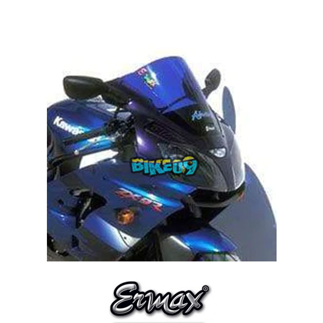 ERMAX 레이싱 스크린 | 퍼플 | 가와사키 ZX9-R 00-04 - 윈드 쉴드 스크린 오토바이 튜닝 부품 E070351033