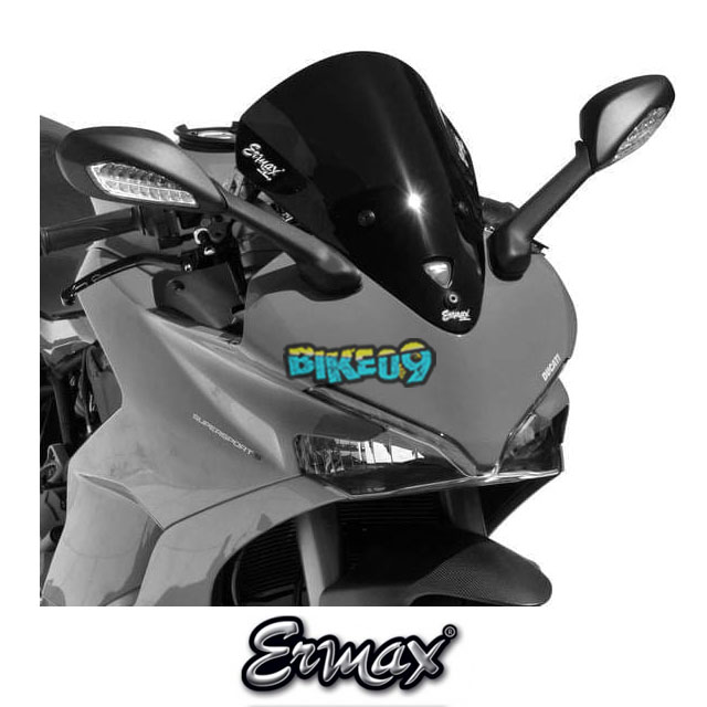 ERMAX 레이싱 스크린 | 두카티 슈퍼스포츠 939/S 17-20 - 윈드 쉴드 스크린 오토바이 튜닝 부품 E0707026