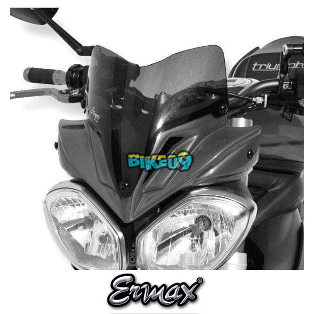 ERMAX 노즈 페어링 | 클리어 | 트라이엄프 스트리트 트리플 675 - 윈드 쉴드 스크린 오토바이 튜닝 부품 E262100034