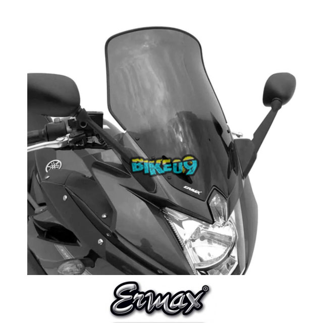 ERMAX 투어링 스크린 | 클리어 | 야마하 XJ6 09-17 - 윈드 쉴드 스크린 오토바이 튜닝 부품 E010201051
