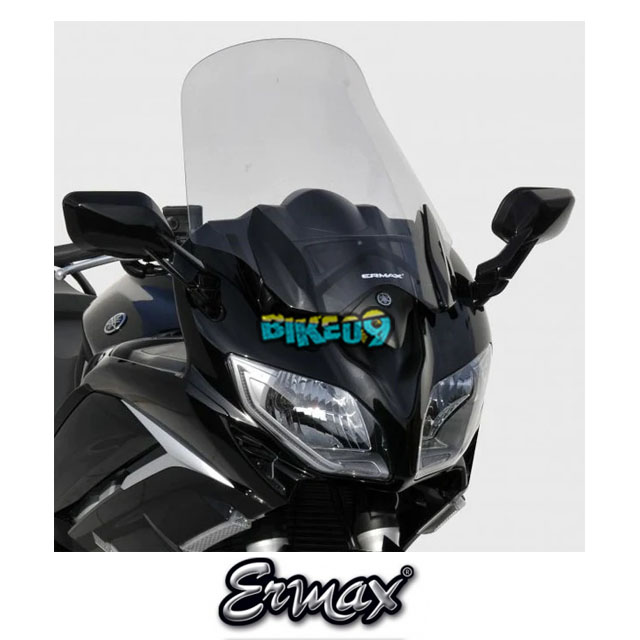 ERMAX 투어링 스크린 | 클리어 | 야마하 FJR 1300 06-12 - 윈드 쉴드 스크린 오토바이 튜닝 부품 E010201083