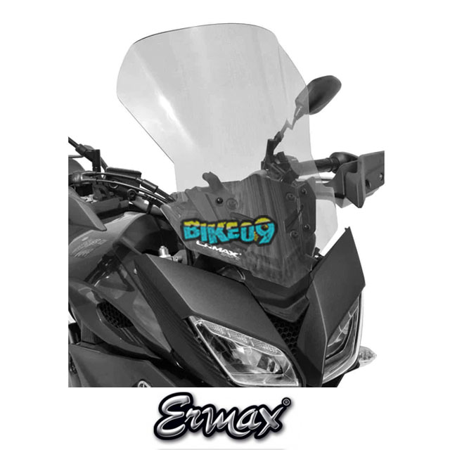 ERMAX 투어링 스크린 | 클리어 | 야마하 XJ6 디버전 09-17 - 윈드 쉴드 스크린 오토바이 튜닝 부품 E010202051