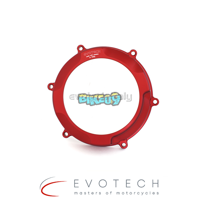 에보텍 이탈리아 두카티 파니갈레 V4 클러치 커버 (색상 옵션 : 레드, 블랙) - 오토바이 튜닝 부품 CM-08-02