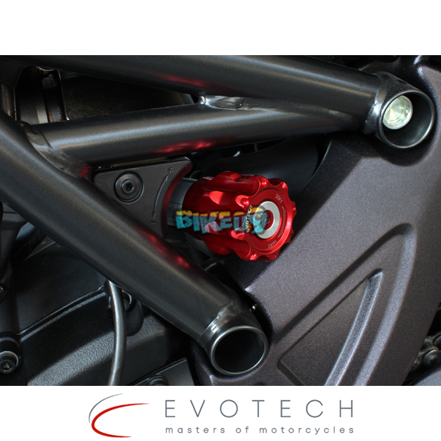 에보텍 이탈리아 두카티 유압 예압 조정 노브 (색상 옵션 : 레드, 블랙, 블루, 골드, 실버) - 오토바이 튜닝 부품 PA0001