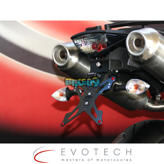 에보텍 이탈리아 KTM 슈퍼모토/R/T 990/950 번호판 홀더 - 오토바이 튜닝 부품 ESTR-0904