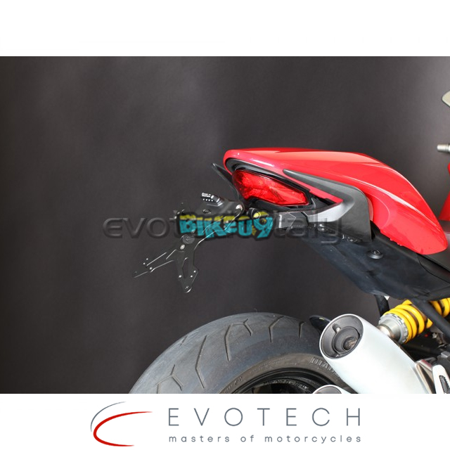 에보텍 이탈리아 두카티 몬스터1200/S 하이 번호판 홀더 - 오토바이 튜닝 부품 ESTR-0813
