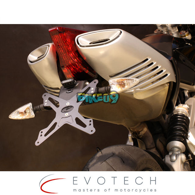 에보텍 이탈리아 아프릴리아 도루소두로 750 (08-12) 번호판 홀더 - 오토바이 튜닝 부품 ESTR-1002