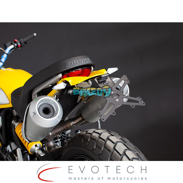 에보텍 이탈리아 두카티 스크램블러 1100 18 번호판 홀더 - 오토바이 튜닝 부품 ESTR-0823